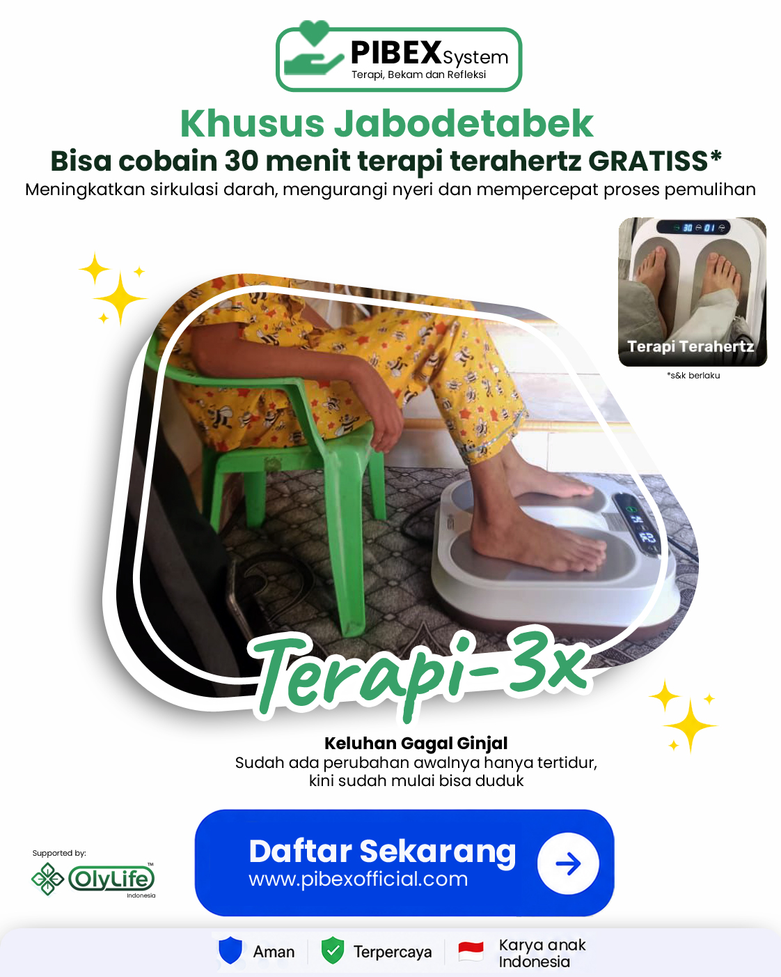 Dari Hanya Bisa Terbaring, Kini Gadis 12 Tahun Ini Mulai Duduk Usai 3 Kali Terapi Terahertz